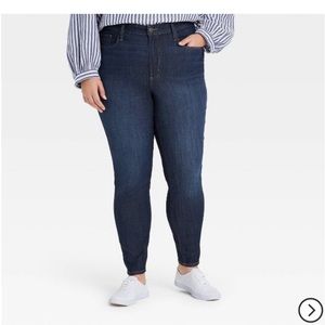 Universal Thread high rise skinny jeans dark wash